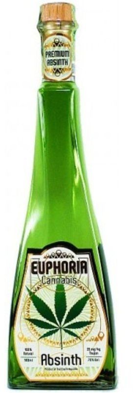 Absinth Euphoria Cannabis 70% 0,5l