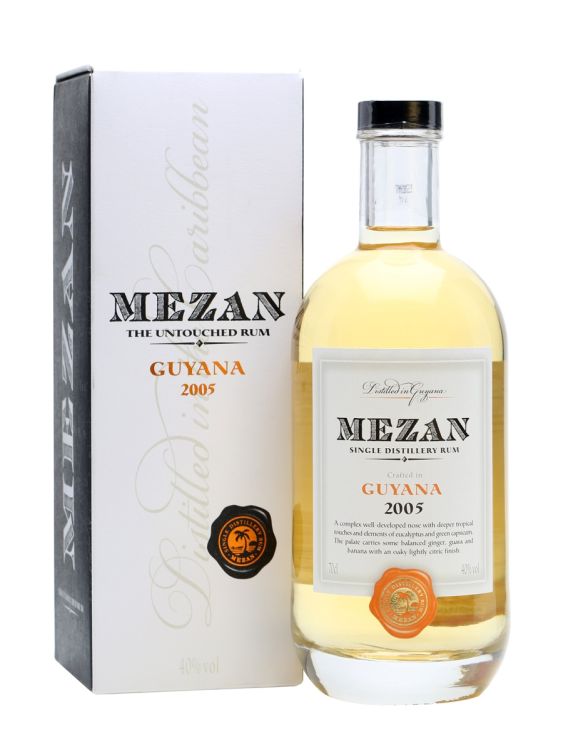 Rum Mezan Guyana Diamond 2005 40% 0,7l in carton