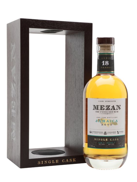 Rum Mezan Jamaica Long Pond Cask52 2000 57,95% 0,7l in small box