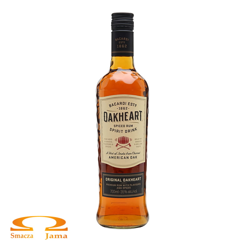 Rum Bacardí Oakheart Spiced 35% 0,7l