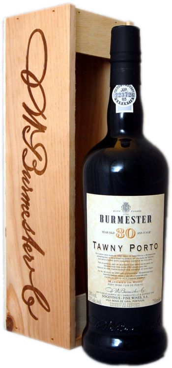 Porto Burmester 30 Anos Tawny 20% 0,75l in chest