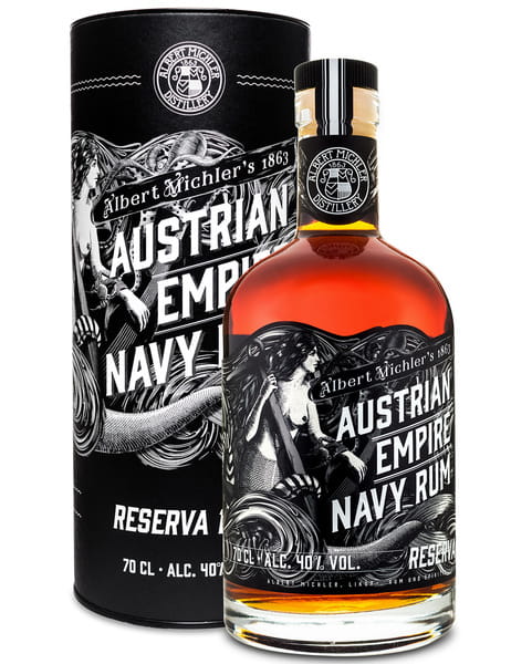 Rum Michler Austrian Navy Reserva 1863 40% 0,7l in tube