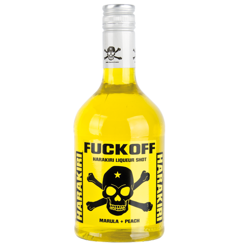Liqueur Fuckoff Harakiri Amarula Mit Peach 15% 0,7l