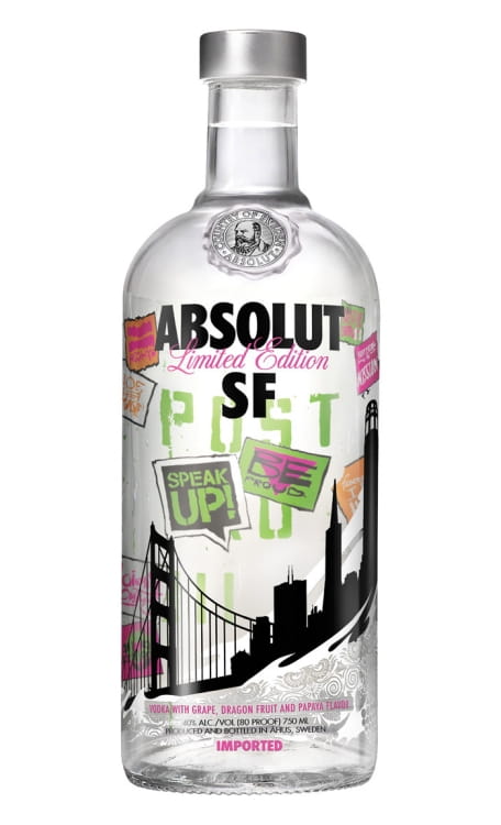 Vodka Absolut San Francisco 40% 0,75l