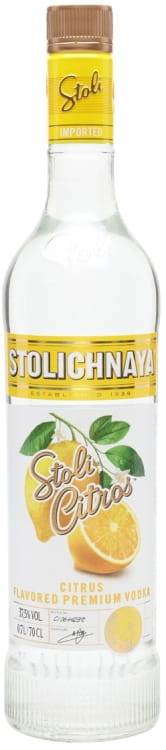 Vodka Stolichnaya Flav Vodka Citros 37,5% 0,7l