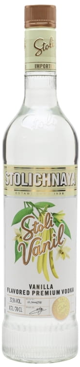 Vodka Stolichnaya Flav Vodka Vanilla 37,5% 0,7l