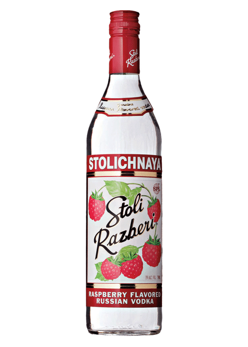 Vodka Stolichnaya Flav Vodka Raspberry 37,5% 0,7l