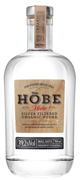 Organiczna wódka Hobe Mahe 39,2% 0,7l