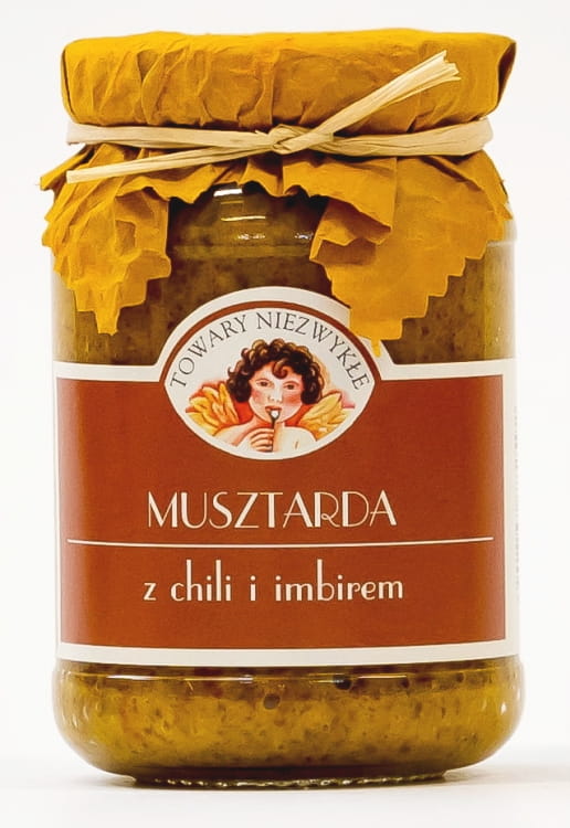 Musztarda z chili i imbirem Towary Niezwykłe 190g