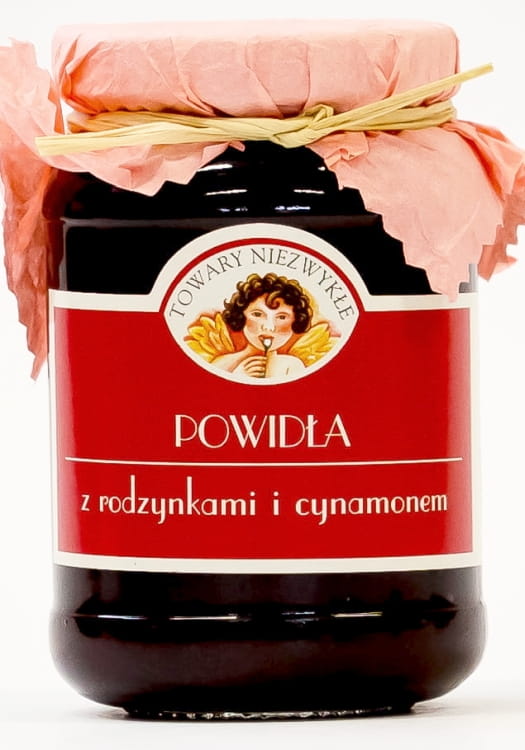 Powidła z rodzynkami i cynamonem Towary Niezwykłe 200g