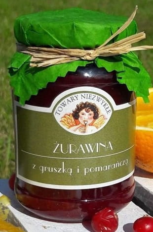 Żurawina z gruszką i pomarańczą Towary Niezwykłe 200g