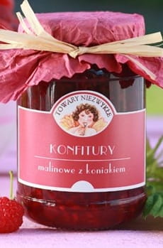 Konfitury malinowe z koniakiem Towary Niezwykłe 200g
