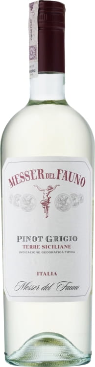 Wine Messer del Fauno Pinot Grigio IGT Terre Siciliane Włochy 12% 0,75l