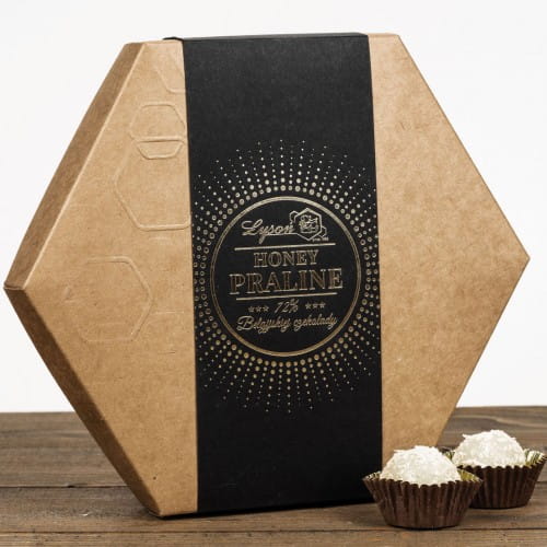 Pralinki Honey Praline Truffle Rum Łysoń 170g