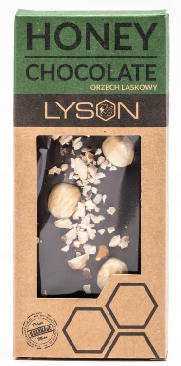 Czekolada Orzech Laskowy Honey Chocolate Łysoń 110g