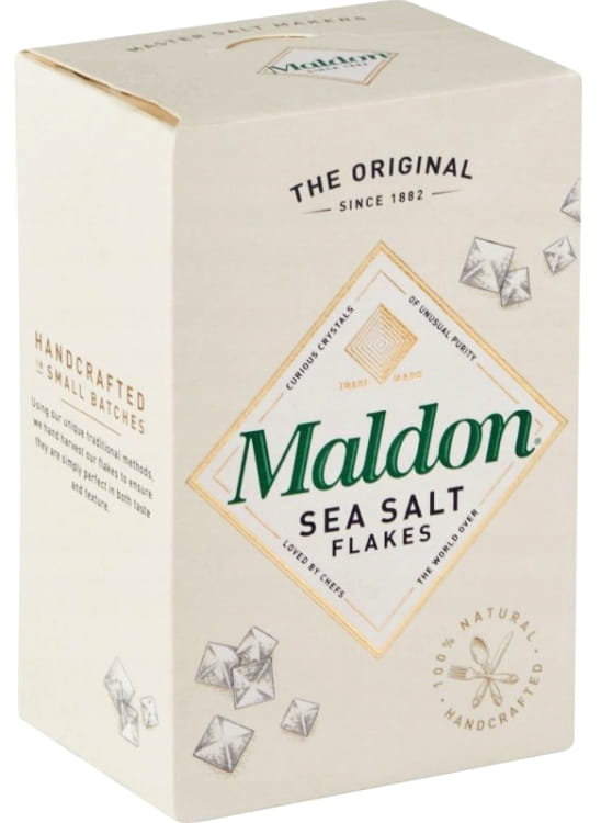 Sól płatki Sea Salt Maldon 250g w kartoniku