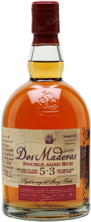 Rum Ron Dos Maderas 5+3 0,7l