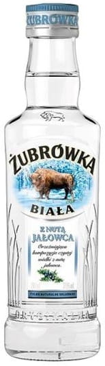 Vodka Żubrówka Biała Jałowiec 37,5% 0,2l