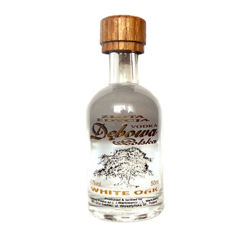 Miniaturka wódka Dębowa White Oak 40% 0,05l