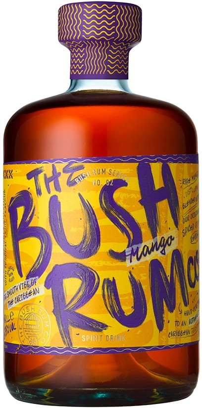 Rum Bush Mango 35% 0,7l Karaiby