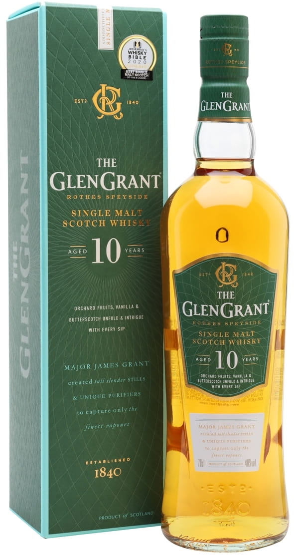 Whisky Glen Grant 10 YO 40% 1l w kartoniku