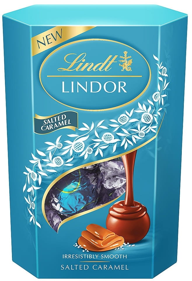 Czekoladki Lindt Lindor Salted Caramel Cornet 200g