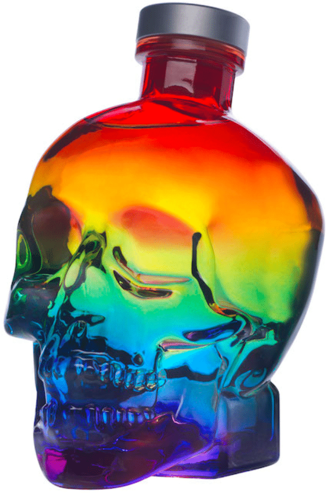 Vodka Crystal Head Pride Rainbow Edition 0,7l