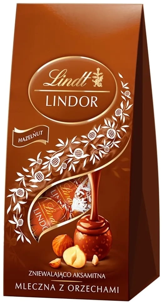 Pralinki Lindt Lindor Hazelnut Bag orzechowe 100g
