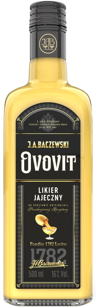 Egg Liqueur  J. A. Baczewski Ovovit 0,5l