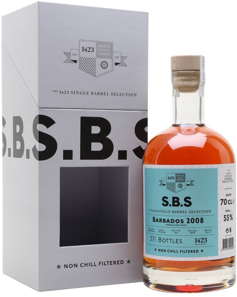 Rum S.B.S Barbados 2008 55% 0,7l w kartoniku