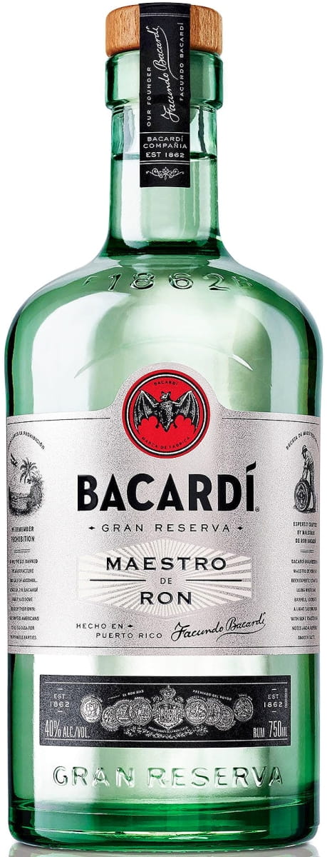 Rum Bacardi Gran Res Maestro de Ron 40% 1l