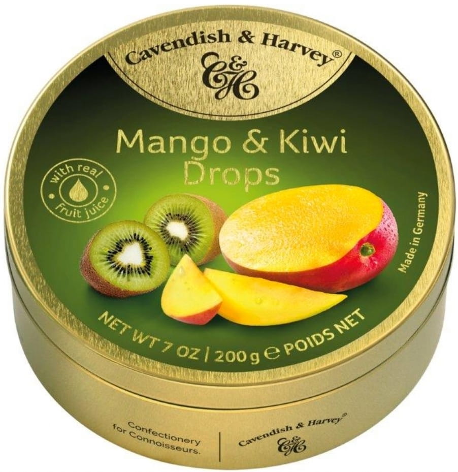 Carmeles Cavendish & Harvey mango and kiwi 200g