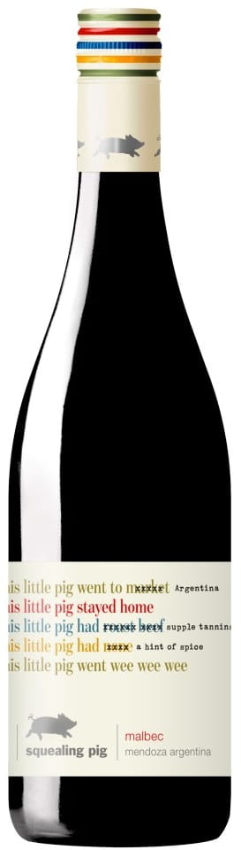 Wine Squealing Pig Malbec Argentyna 0,75l