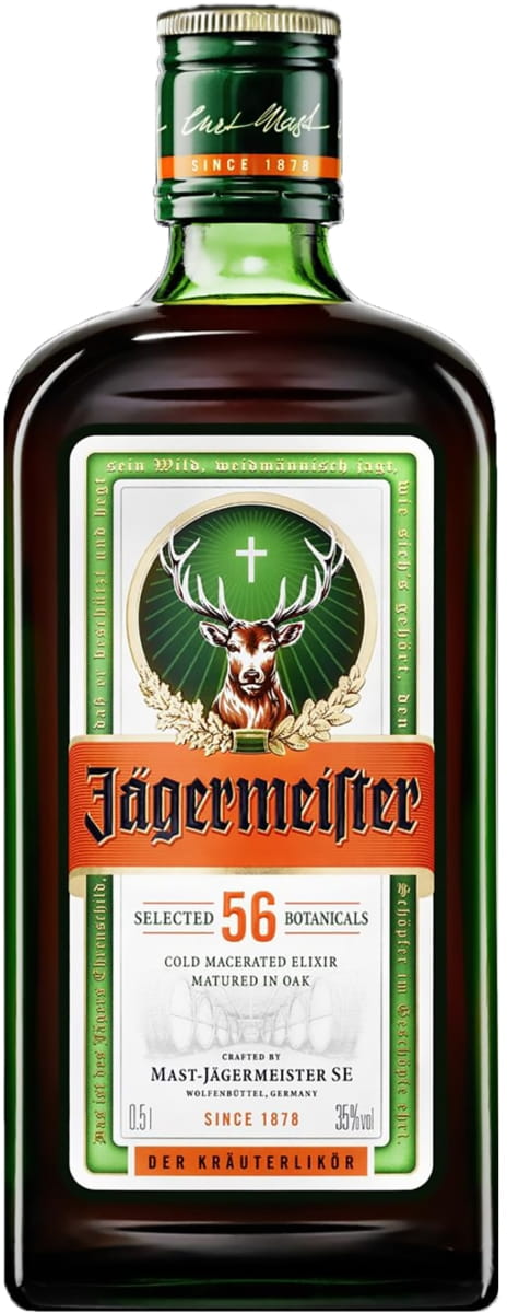 Liqueur Jagermeister 35% 0,5l