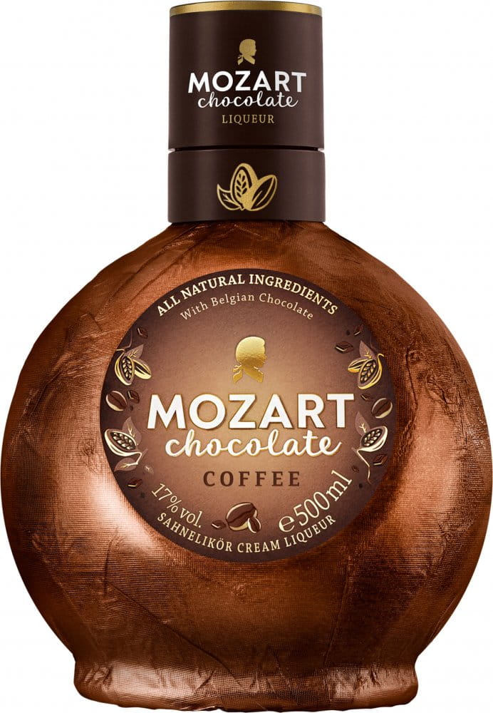 Liqueur Mozart Cream Chocolate-Coffee 17% 0,5l