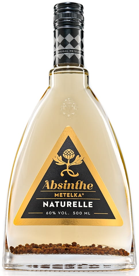 Absinth Metelka Naturelle 60% 0,5l