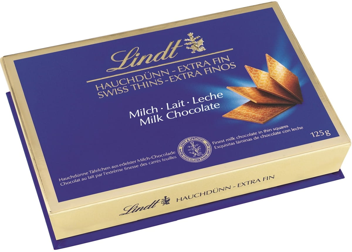 Bombonierka Lindt Extra Fin Milk Chocolate 125g