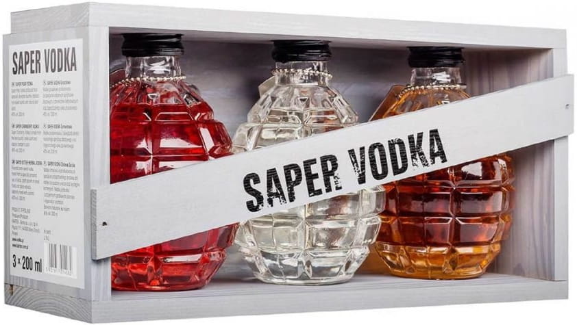 Vodka Saper Vodka 3x0,2l