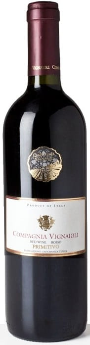 Wine Compagnia Vignaioli Primitivo Salento Italy 0,75l