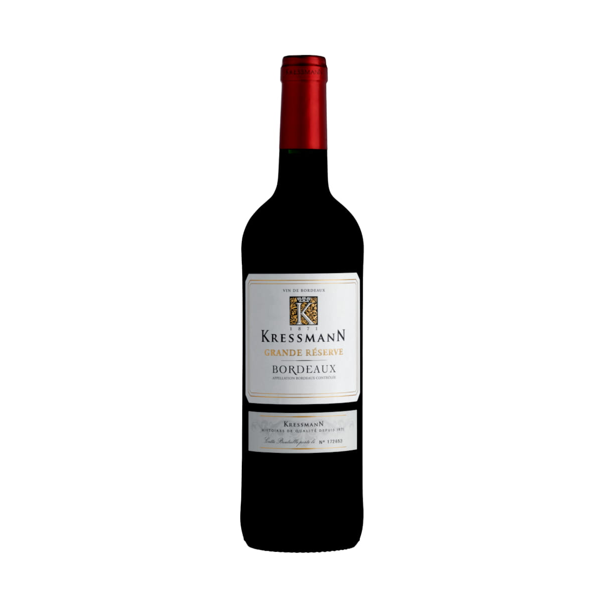 Wine Kressmann Bordeaux Grande Reserve France 0,75l