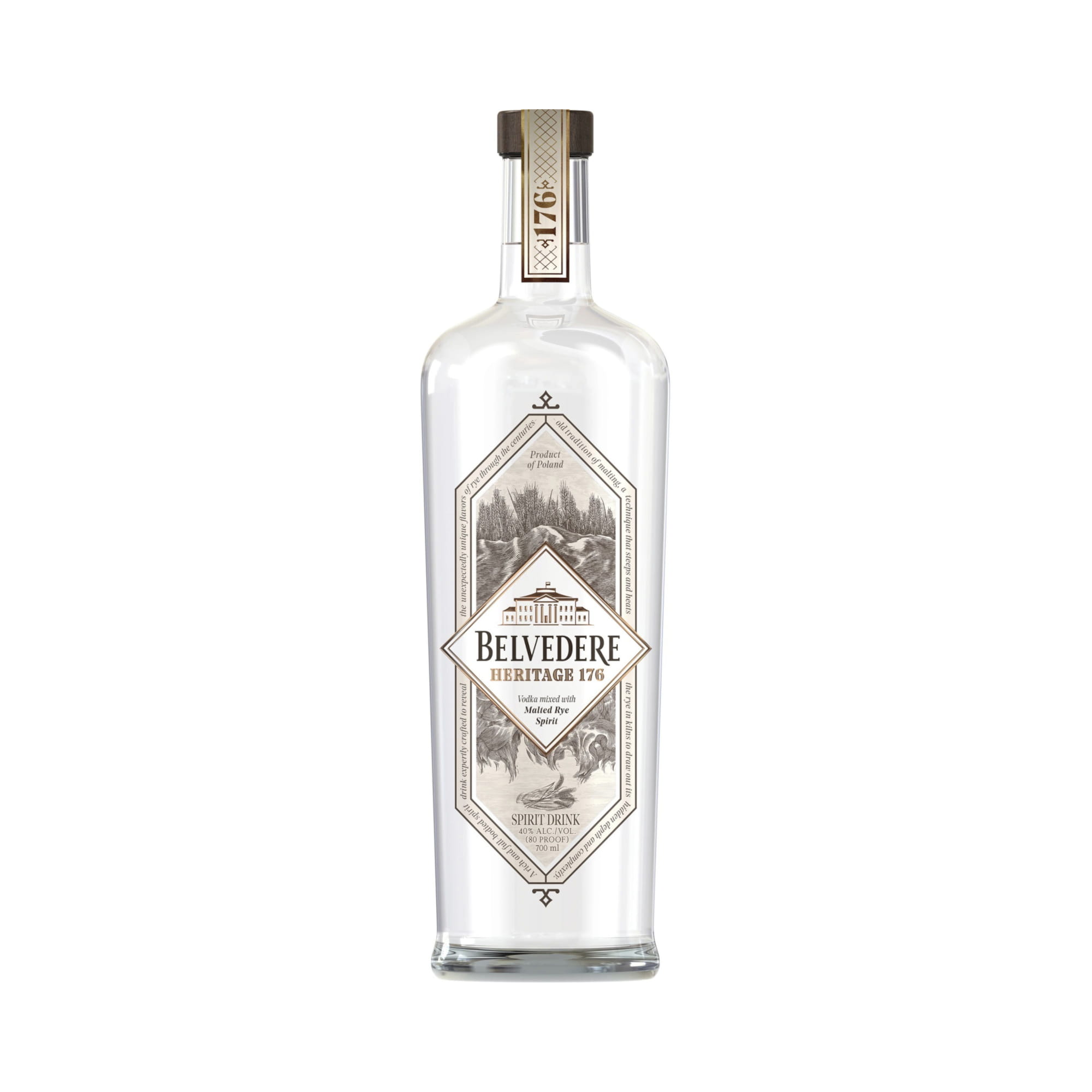 Vodka Belvedere Heritage 176 40% 0,7l
