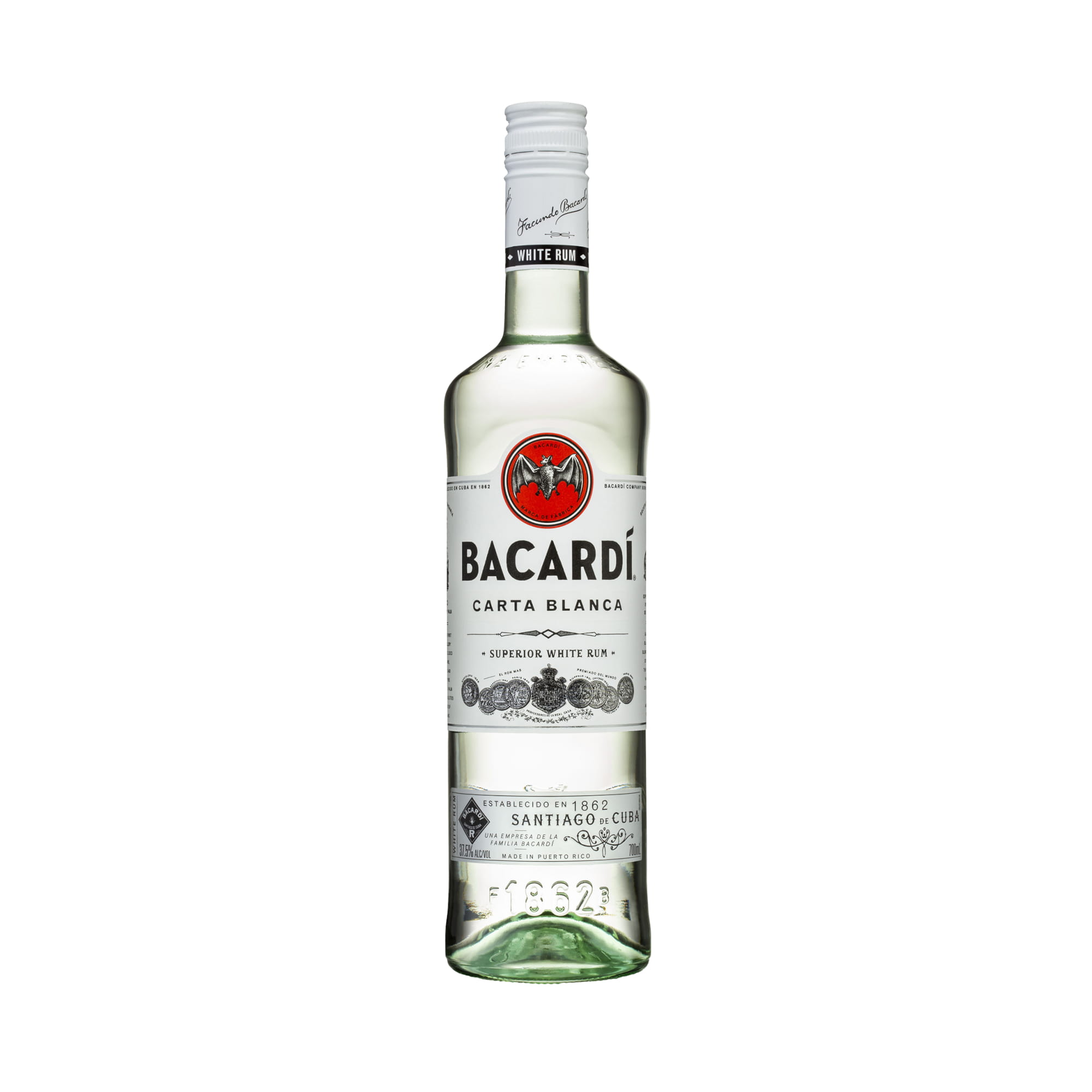 Rum Bacardi Superior Carta Blanca  the USA 0,7l