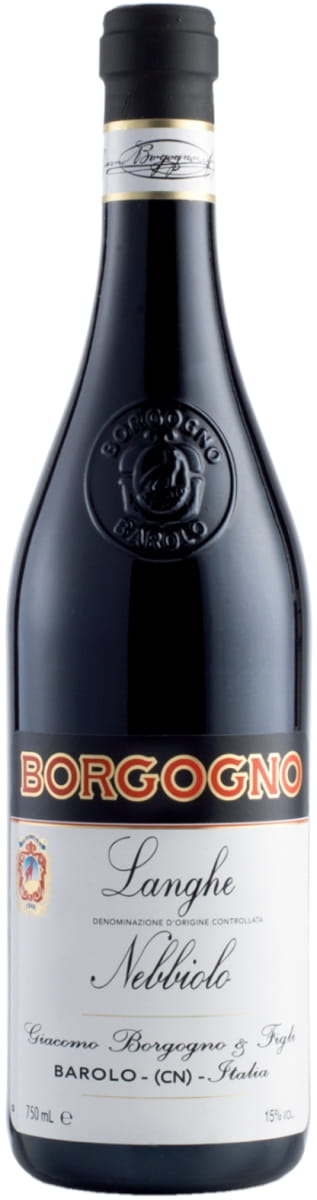 Wine Borgogno Langhe Nebbiolo Włochy 0,75l
