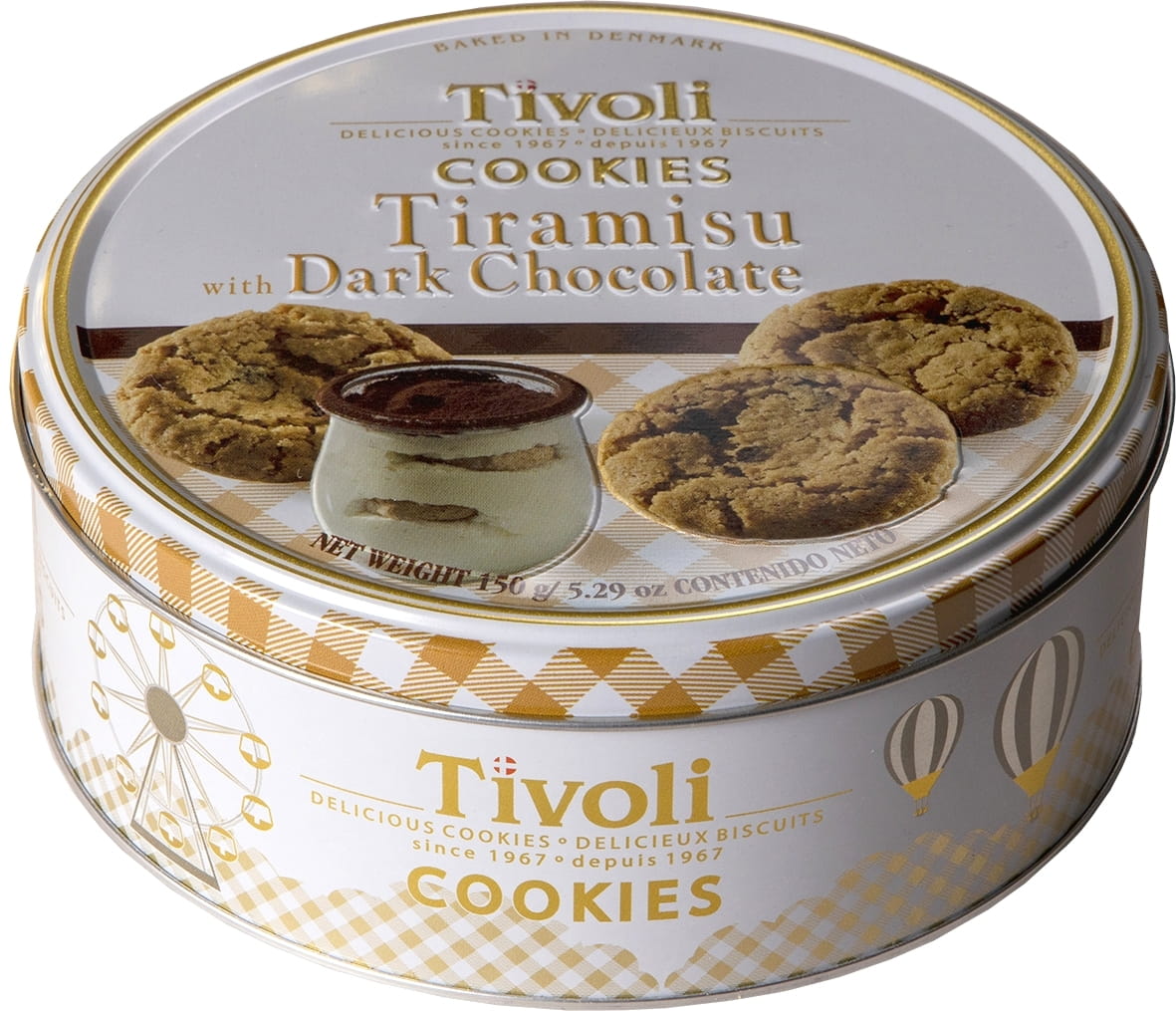 Ciastka Tivoli Tiramisu 150g w puszce