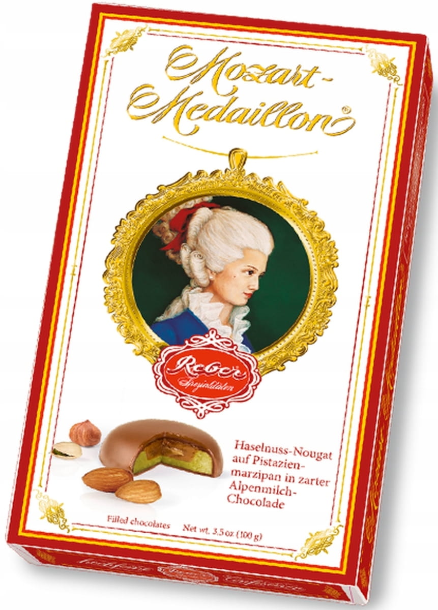 Bombonierka Mozart Medalion 100g