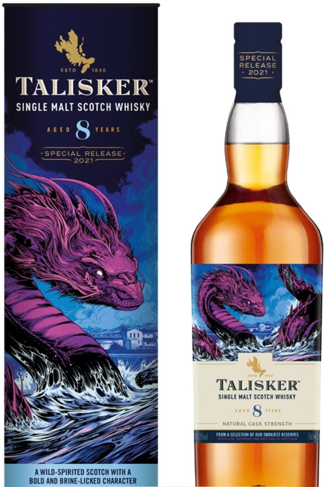 Whisky Talisker 8 YO Edycja Limitowana 2021 59,7% 0,7l w kartoniku