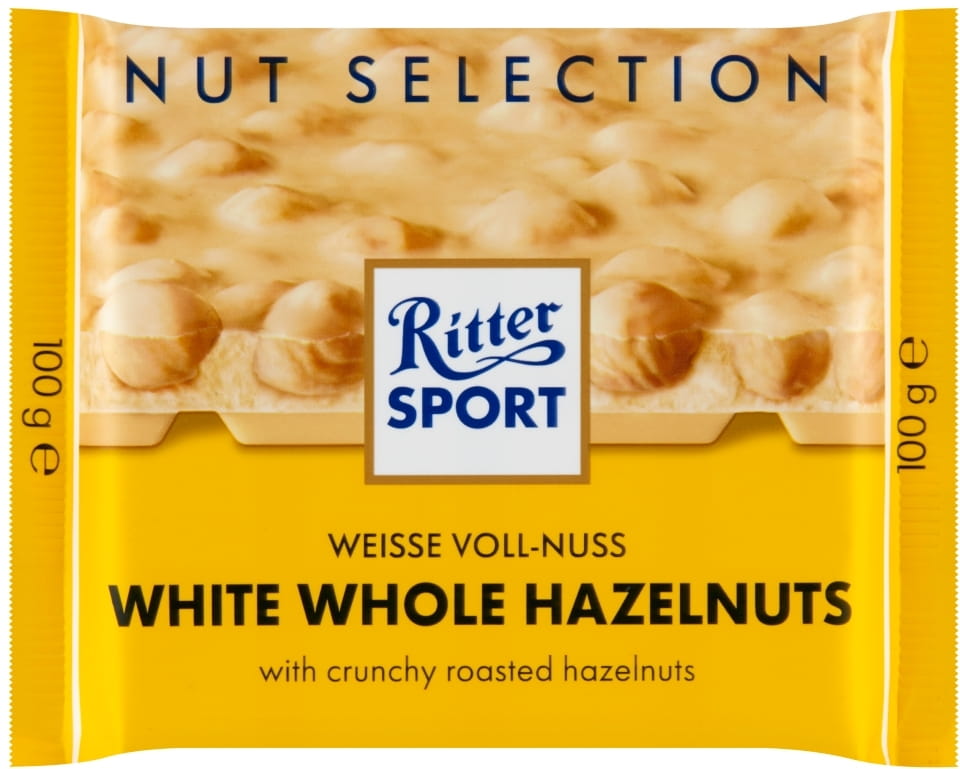 Czekolada Ritter Sport Weisse Voll-Nuss 100g