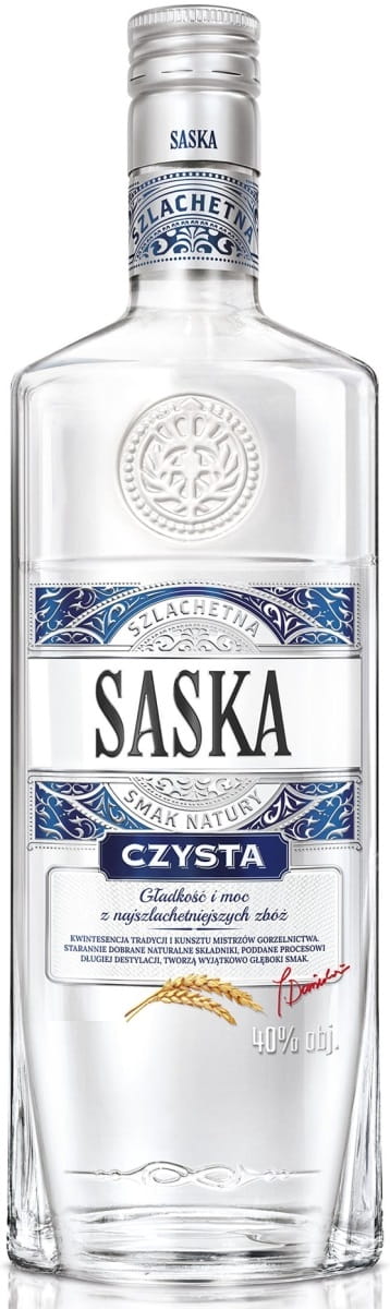 Vodka Saska Czysta 40% 0,7l