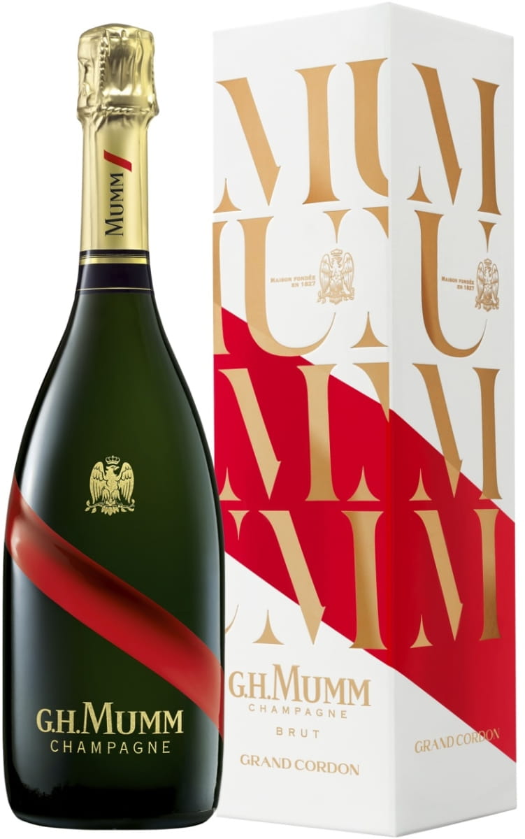 Champagne G.H. Mumm Brut Grand Cordon 0,75l w kartoniku