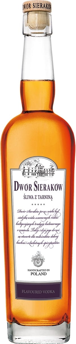 Vodka Dwór Sieraków Śliwka z Tarniną 40% 0,7l